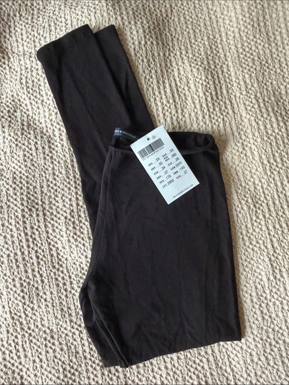 NWT Brandy Melville Black Leggings